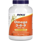 Жирные кислоты Now Foods Omega 3-6-9 1000 мг 250 капсул