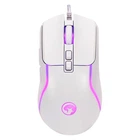 Игровая компьютерная мышь проводная программируемая USB с RGB подсветкой MARVO CAPO M292 |1200-8000dpi| White