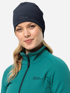 Шапка Jack Wolfskin Real Stuff Beanie 1909852_1010 One Size Темно-синя (4064993573640) - зображення 2