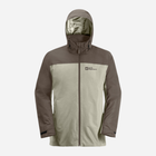 Kurtka przejściowa męska z kapturem Jack Wolfskin Taubenberg 3In1 Jkt M 1115311_A0029 XL Beżowy/Brązowy (4064886310499) - obraz 3