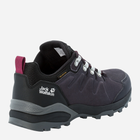 Buty sportowe trekkingowe damskie z membraną Jack Wolfskin Refugio Texapore Low W 4050821_6157 36 Ciemnoszare (4060477908885) - obraz 4