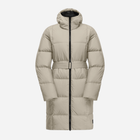 Пуховик зимовий довгий жіночий Jack Wolfskin Frozen Lake Coat W 1206132_A0029 XS Бежевий (4064886314756)