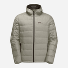 Пуховик зимовий короткий чоловічий Jack Wolfskin Ather Down Hoody M 1207671_A0029 L Бежевий (4064886343602) - зображення 1