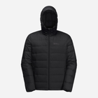 Пуховик зимовий короткий чоловічий Jack Wolfskin Ather Down Hoody M 1207671_6000 L Чорний (4064993897395) - зображення 7