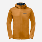 Вітровка чоловіча Jack Wolfskin Bornberg Hoody M 1307471_M0043 S Помаранчева (4064886339339) - зображення 1