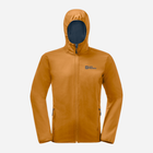 Kurtka wiatrówka męska z kapturem Jack Wolfskin Bornberg Hoody M 1307471_M0043 M Pomarańczowa (4064886339377) - obraz 2