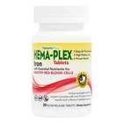 Хелатне залізо Natures Plus Hema-Plex Jar, 30 таблеток