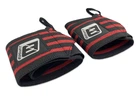 Кистевые бинты EasyFit фиксатор на запястье 2 шт 50х8 см (спортивный бинт для жима и тяги, эластичные фиксаторы кисти для штанги, кроссфита и пауэрлифтинга) YL-060-BKR