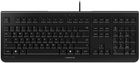 Klawiatura przewodowa Cherry KC 1000 USB US/EU Black (JK-0800EU-2) - obraz 1