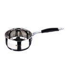 Ківш Bergner Midnight BG-32125-MM 1.3 л 16 см сріблястий