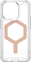 Etui Urban Armor Gear Plyo do iPhone 15 Pro z MagSafe Transparent/Rose Gold (840283909597) - obraz 8