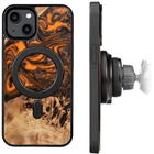 Панель Bewood Unique Orange для iPhone 15 з MagSafe Orange/Black (5907511792668) - зображення 2