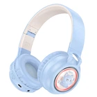 Наушники HOCO Cute fun BT headphones W50 |BT5.3, AUX/TF, 12h| синие