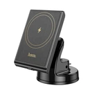 Держатель HOCO Precious magnetic wireless fast charging car holder HW20 (center console) черный