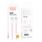 Кабель HOCO Source 60W charging data Cable Type-C to Type-C X104 |2M| black