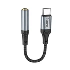 Перехідник HOCO Fresh Digital Type-C to 3.5 audio converter LS36 |0.12m, DAC| чорний