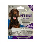 Капли на холку PET LINE THE ONE (Палладиум) от блох,клещей и гельминтов для собак 20-30кгГ