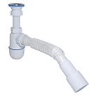 Сифон под умывальник Waterstal А-3202 1 1/4″ 40/50 пластик белый (GSR-000013266)