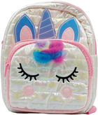 Plecak Toys Inn Puffy Unicorn biały 20 x 26 x 8 cm (5901583298738)