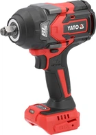 Гайковерт ударний акумуляторний Yato 18 В Li-Ion, квадрат 1/2", КМ- 1200 Нм (без акумулятора) (YT-828072)