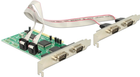 Плата розширення Delock PCI - 4 x Serial RS-232 (4043619890460) - зображення 2