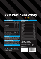 Протеїн VPLab 100% Platinum Whey 750 г Полуниця-Банан (5060255353981) - зображення 4