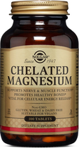 Хелатный магний Solgar Chelated Magnesium 100 таб