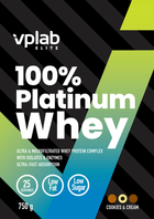 Протеїн VPLab 100% Platinum Whey 750 г Cookies Cream (5060255353967) - зображення 3