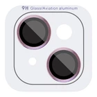 Захисне скло Epik Metal Classic на камеру (в упак.) на Apple iPhone 13 mini / 13 Рожевий / Pink