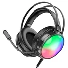 Накладные наушники BOROFONE BO108 Flame gaming Black
