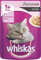 Влажный корм для кошек Whiskas Лосось в соусе