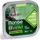 Корм Monge BWild Sterilised Кабана с овощами 100 г