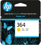 Картридж HP CB320EE 364 3 мл Yellow (0884962754504) - зображення 1