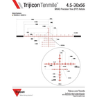 Оптический прицел Trijicon Tenmile 4.5-30x56 Red/Green MRAD Precision Tree FFP (TM3056-C-3000013) - зображення 5