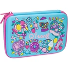 Пенал Cool For School 1 отделение с органайзером голубой (QT-5627-Blue)