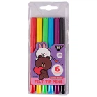 Фломастери YES 6кол. 650541 Line Friends /650541/