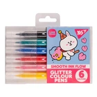 Фломастери YES 6кол. 650560 Line Friends (гліттер) /650560/