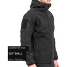 Куртка Marsava Stealth SoftShell Jacket чорна розмір XL - зображення 3