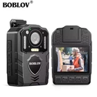 Нагрудная боди-камера Boblov KJ25 с дисплеем 2.0 дюйма ночная запись датчик движения акумулятор 3000 мА·ч