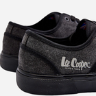 Tenisówki męskie materiałowe Lee Cooper LCW-24-02-2150 42 Czarne (5904292133703) - obraz 6