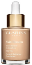 Podkład nawilżający Clarins Skin Illusion 112 30 ml (3380810234398)