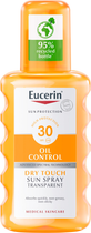 Сонцезахисний спрей для тіла Eucerin Oil Control Transparent SPF30 200 мл (4005800309908)