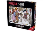 Пазл Anatolian Первый поцелуй зимы, 500 эл. (3607)
