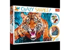Пазл Trefl Crazy Shapes Лицом к лицу с тигром, 600 эл. (11110)
