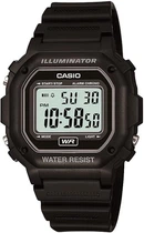 Часы наручные мужские Casio F-108WH-1ACF Электронные часы с влагозащитой Casio оригинал Цвет черный