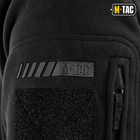 Тактическая куртка M-Tac флисовая Windblock Division Gen.II Black черная XS - изображение 4