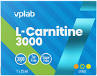 Spalacz tłuszczu VPLab L-Carnitine 3000 7x25 ml Citrus (5060730360862)