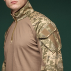 Боевая рубашка TAC-24 Ukrarmor ACS Pixel (MM-14). Army Combat Shirt. Технология Near-Infrared Reflectance M - зображення 7