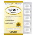 Пробиотики 5 млрд КОЕ California Gold Nutrition LactoBif 10 капсул (1 пластинка)