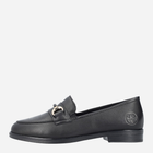 Loafersy damskie skórzane RIEKER 46262-01 36 (3.5UK) 24 cm Czarne (4061811692958) - obraz 4